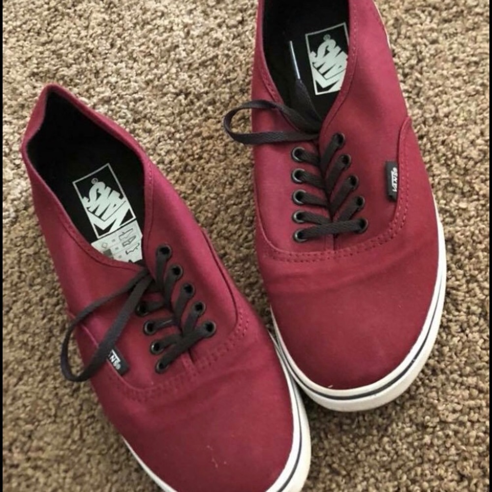 Red Vans